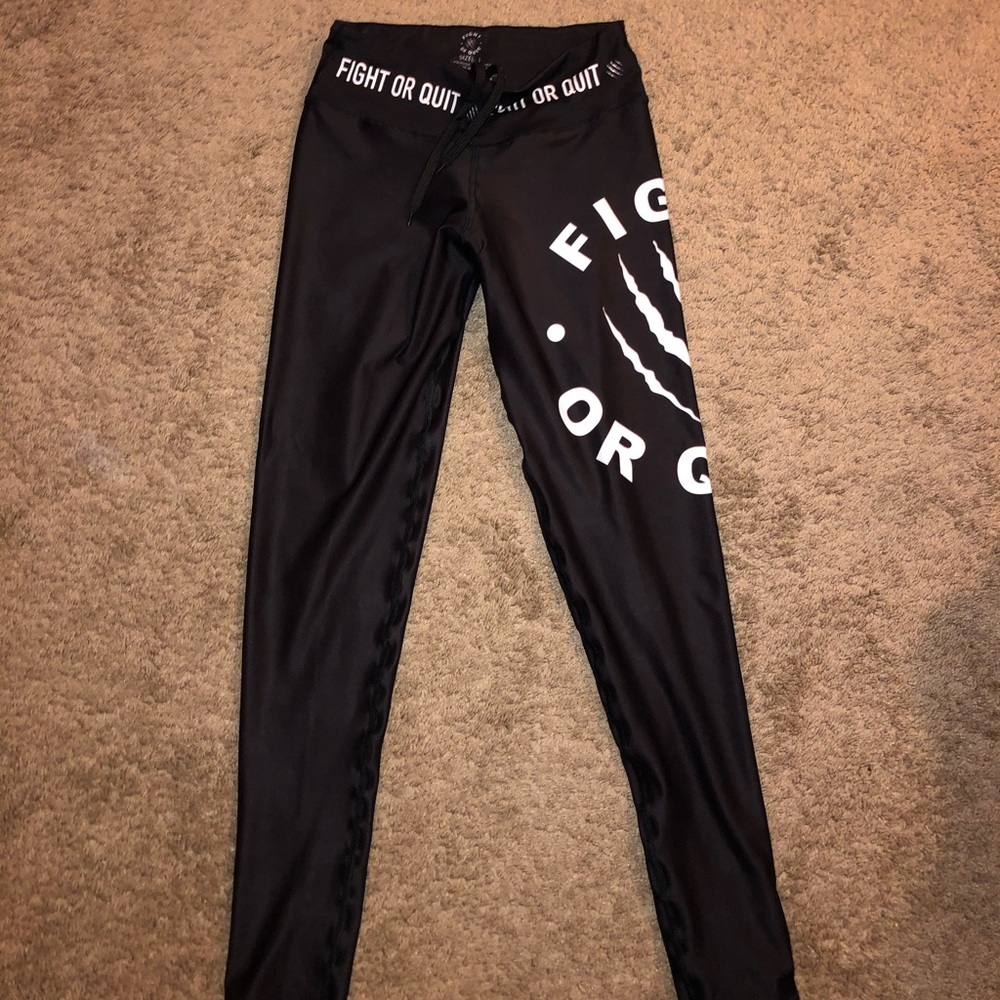 Fight or Quit leggings